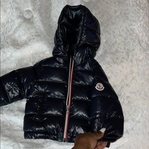 6/9 month unisex Monclear bubble coat